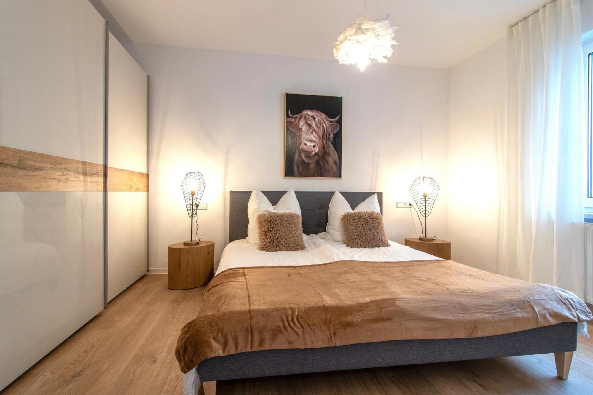 Stilvolles City-Apartment I Netflix I Wlan L Stellplatz I Zentral Schwarzenberg  Exteriör bild