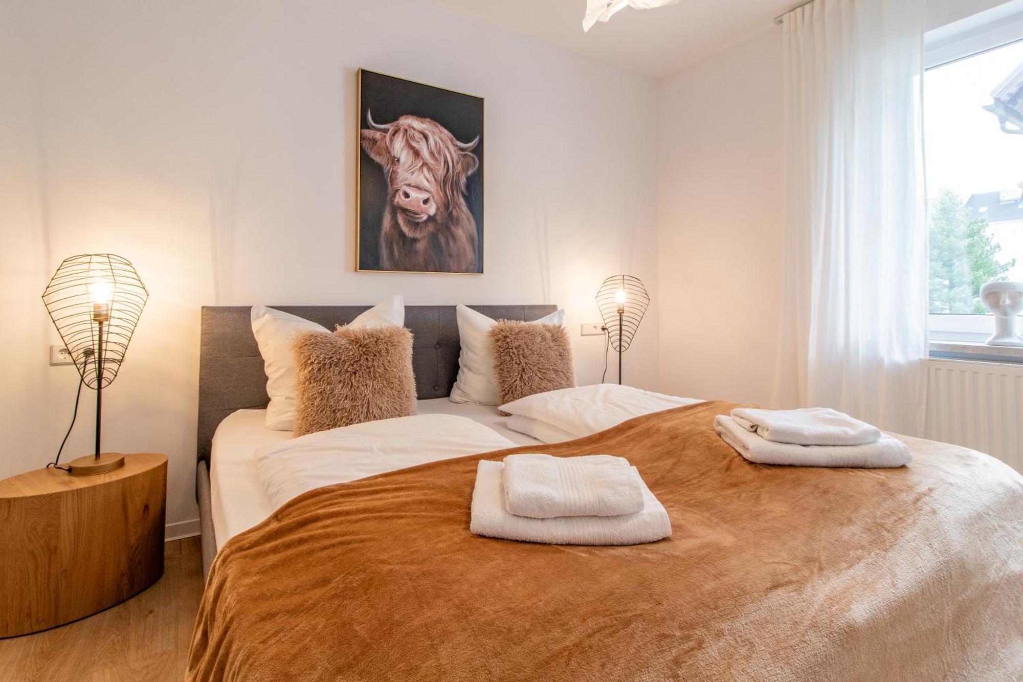 Stilvolles City-Apartment I Netflix I Wlan L Stellplatz I Zentral Schwarzenberg  Exteriör bild